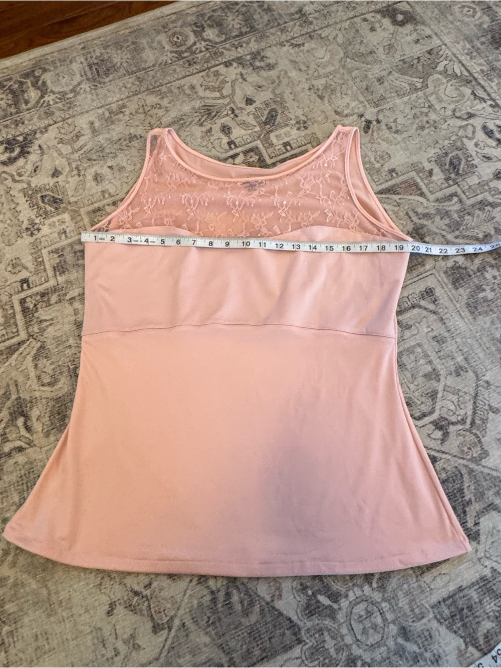 Spanx Hide & Sleek Lace Bateau Tank Top, Size 2X - Picture 6 of 8